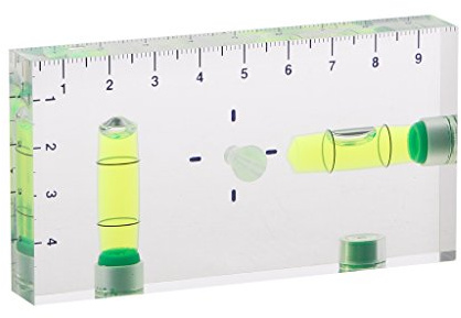 Buwei Mini Niveau de Bulle de Niveau magnétique Transparent à Deux Directions de Haute précision