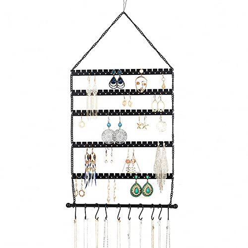 PRATYAHARA Wand Ohrring Organizer, HäNgender Schmuck Organizer, Ohrring Halter StäNder zum AufhäNgen Von Ohrringen, Halsketten, ArmbäNdern