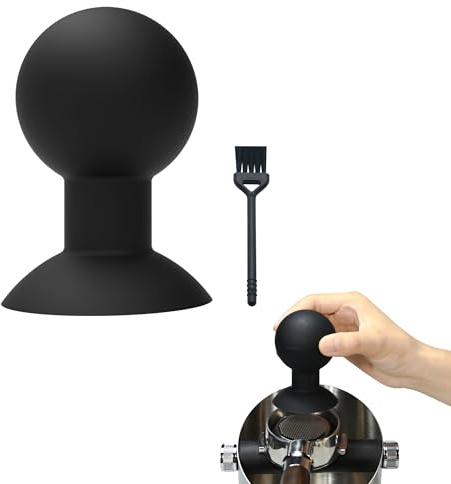 Silent Puck Ejector Tool,54mm Coffee Grounds Remover Tool Barista Espresso Tool Accessories,Free-knock Box Grind Coffee Puck Blowing Out Tool,For 54mm Bottomless Portafilter