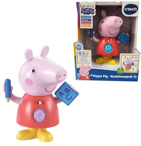 VTech Peppa Pig Reaktionsspaß - Interaktives Lernspiel ab 3