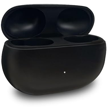 MIOLLYBO Ersatz kompatibel mit Beats Studio Buds Ladehülle, 660 mAh eingebauter Akku, Bluetooth-Kopplung, Synchronisationstaste und Typ-C-Ladeanschluss, schwarz (Ohrhörer nicht im Lieferumfang