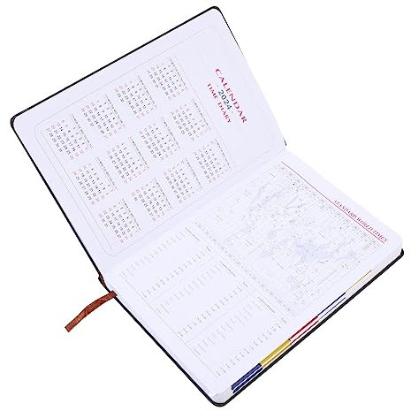 KICHOUSE 2023 Planer Tagebuch Für Business Office Schule Tagesplaner Zeitplan Notizblock