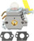 Rasentrimmer-Vergaser Motoren Teile Vergaser für Mit Dichtung für ryobi RBC30SESA Vergaser Carb Vergaser
