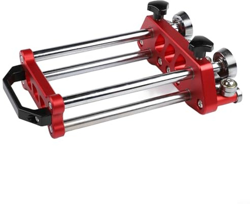 Tidgel Piegatrice a rullo in lamiera a 2 stazioni, per curve di precisione da 0 a 100°, maniglie da 7 a 180 mm di larghezza, 0,2-1,0 mm di spessore, struttura interamente in metallo