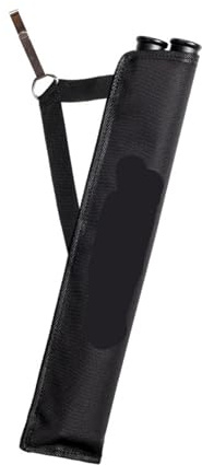 QAUUCP Tiro con L'Arco Faretra a Freccia Porta frecce da tiro con L'Arco Portatile Appendere alla Vita, Custodia for Il Trasporto, Accessori for Esterni for Appassionati di Strumenti(Black)