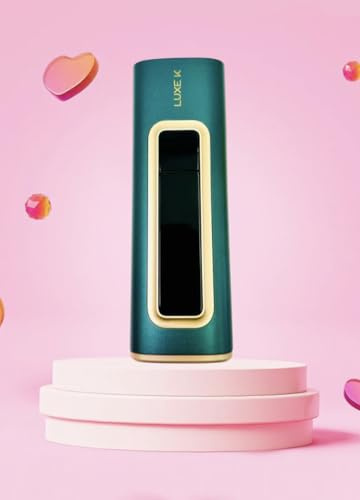 LUXE K luméor, Épilateur refroidissant à Lumière Pulsée, LCD, 5 Intensités, Mode Auto, Technologie Saphir