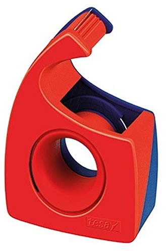 tesa Handabroller Easy Cut 57443-00001 19mmx10m rot/blau