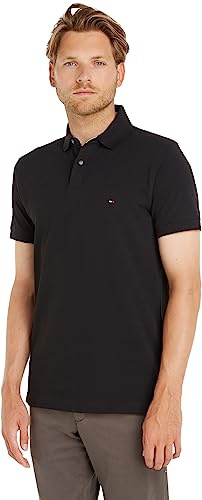 Tommy Hilfiger 1985 Regular MW0MW17770 Polotröja Herr, Svart, 3XL
