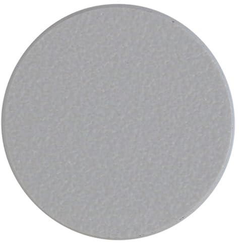TIMCO Self-Adhesive Cover Caps - Ideal for screw heads, unused pre-drilled holes and general repairs to damaged surfaces - Grey - 13mm