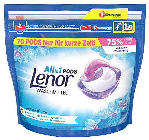 Lenor Allin1 PODS Aprilfrisch, 70 Waschladungen