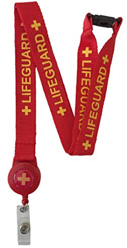 Lifeguard Schlüsselband mit Sicherheitsverschluss und integrierter Ausweisrolle, 20 mm