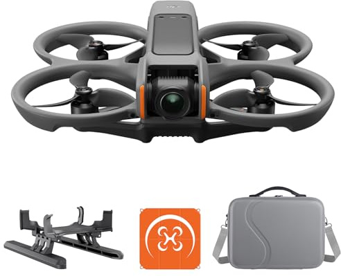 DJI Avata 2 mit Vielseitiges Zubehör, FPV Drohne mit 4K Kamera, Immersiver Flug, Propellerschutz, Einfache Flips, Superweites 155° Sichtfeld, Kompatibel mit RC Motion 3, POV Content Kamera Drohne