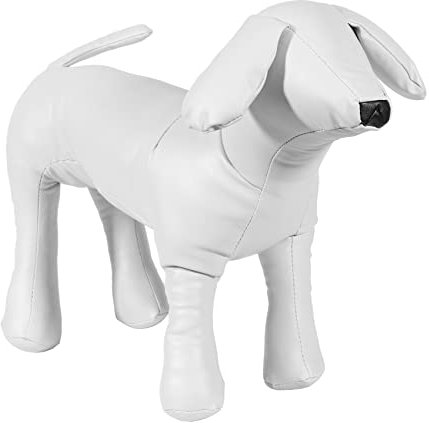 Ghulumn Leder Hund Schaufensterpuppen Stehend Stellung Hund Modelle Spielzeug Haustier Tier Geschaeft Schaufensterpuppe L