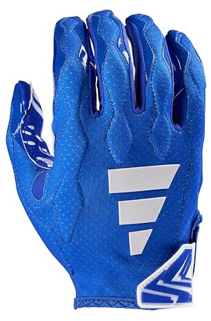 adidas Freak 6.0 Padded Receiver Football Gloves, Royal/White, Large