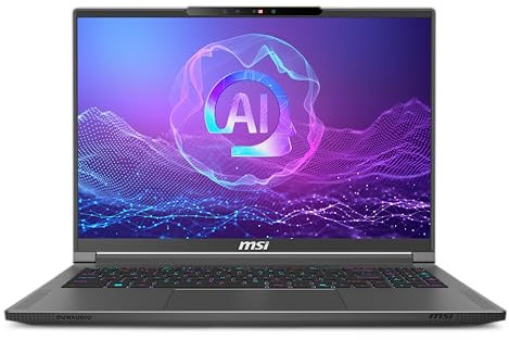 MSI Creator A16 AI A3XVFG-243ES Laptop für Creator 40,6 cm (16 Zoll), 16:10 QHD (2560 x 1600) OLED, 240Hz, AMD Ryzen AI 9 HX 370, RTX 4060, 32 GB RAM, 1 TB SSD, Windows 11 Pro NextGen Premium, QWERTY
