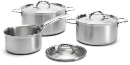 Batterie de cuisine 6 pièces en inox ALCHIMY