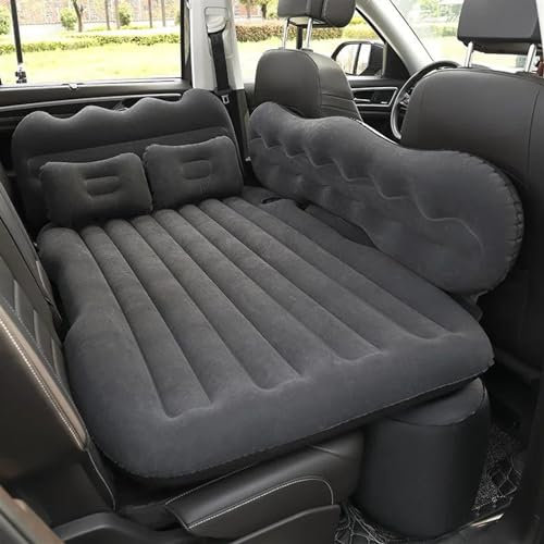 Luftmatratze Auto Auto Reise Bett Automatische Luft Matratze Isomatte Aufblasbare Rücksitz Bett Outdoor Kissen Camping Sofa Bett Zubehör(Color:2)