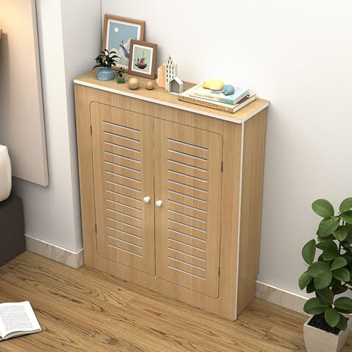 Copri Termosifoni In Legno, Copertura Del Radiatore Con 2 Ante Barriera Privacy, Copri Radiatore For Decorazione Domestic，copri Radiatore Con Griglia A Persiana，per Radiatore, Per Casa, Ufficio(70x70x