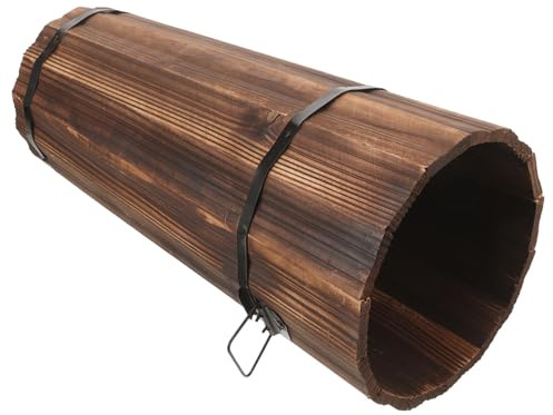ULTECHNOVO Vintage Wooden Umbrella Basket Stand, Large Capacity Hallway Umbrella Organizer with Storage for Canes and Fans, Sturdy Deformation-resistant Design for Home Entryways