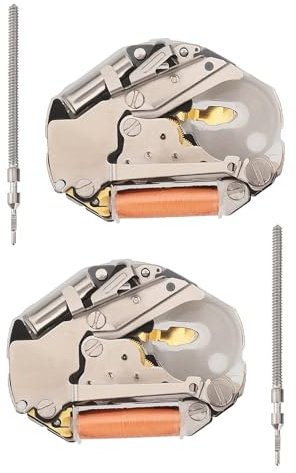 OTOTEC 2 set klockmekanism kvartsrörelse klocka reparationssats med axel kompatibel med Miyota 2035 rörelse vintage steampunk mekaniska klockrörelser