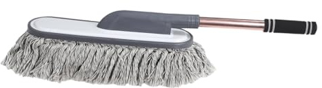 Mikinona Teleskop Autowaschbürste Soft Mop mit Verlängerbarem Griff Kratzfreie Reifen und Felgenreinigungsbürste für Autoexterieur Vielseitiger Waschmopp für und Profi Großpackung Geeignet