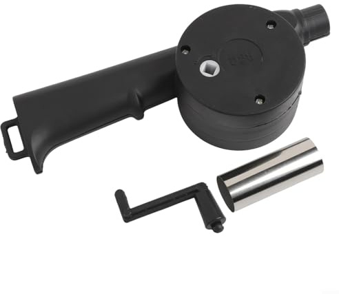 Soffietto manuale per barbecue Fire Boosting Tool con assistenza alla combustione per attività di cottura all'aperto 25 10 5 cm Portatile e facile da trasportare (soffianti manuali)
