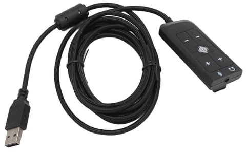 Aramox USB Sound Card Adapter, Oxygen Copper, 7.1 Virtual Surround Sound, Plug-and-Play, Ideal for PC Series X/S One Cloud II Users