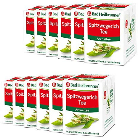 Bad Heilbrunner® Spitzwegerich Tee - 12er Pack