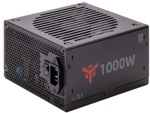 Itek Fuente de alimentación PBI1000-1000W - 80Plus Platinum - ATX 3.1 - Ventilateur FDB 14cm - Condensateurs Japonais - Modulaire