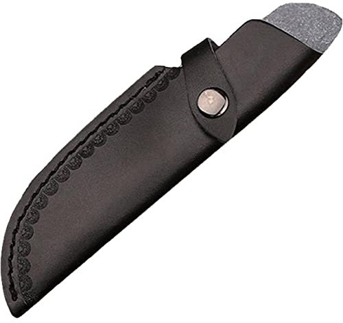 Wudaizhi Handgefertigte Ledermesserscheide, Jagdmesserscheide, Überlebensmesserscheide, Vertikale Messerscheide, Messerschutzbedeckung