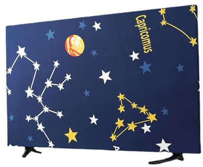 HERCHR Cubierta De TV Para Exteriores, Protectores Universales De TV Para Interiores/exteriores Para Smart TV, Protector De Televisión Colgante Elástico Universal Para El Hogar(55 pulgadas de largo)