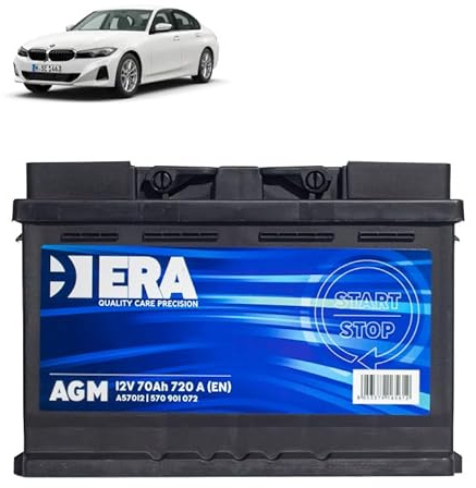 Batteria 70Ah A.G.M. per BMW Serie 3 G81 330e Plug In benzina 2019+