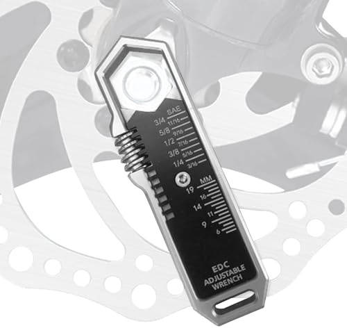 Multi-Tool Adjustable Wrench, Stainless Steel Multi-Tool Adjustable Wrench | Portable Pocket Wrench, Pocket Tools, Adjustable Wrenches, Ergonomic Handle for DIY Lovers