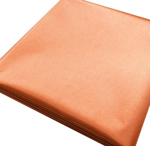 RF-Abschirmgewebe RFID-Strahlungsabschirmung RF-Signalblockierendes Material Blocks Signale WiFi, Handy, Bluetooth,RFID, EMF, RF für Radiowellen Mikrowelle/Strahlung Computer,gold-1m