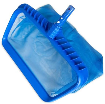 BNGXR Épuisette de Piscine, Epuisette de Fond, Épuisettes de Surface, Piscine Épuisette sans Poteau, Filet de Fond Piscine, epuisette Piscine pour Piscine, étang, Spa, Parc Aquatique, Bleu