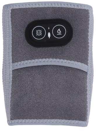 Beheizte Ellenbogenbandage, Vibrationsbeheizte Armbandage für den Heimgebrauch (dunkelgrau)