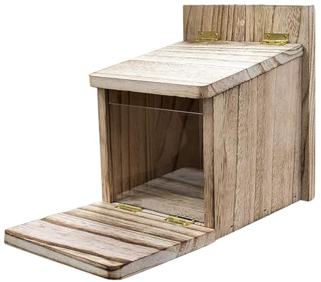 s para Ardillas De Exterior | Casa De Comida De Madera para Ardillas Listadas - Casa para De Patio,para Exterior Picnic Jardín Patio Trasero Árbol