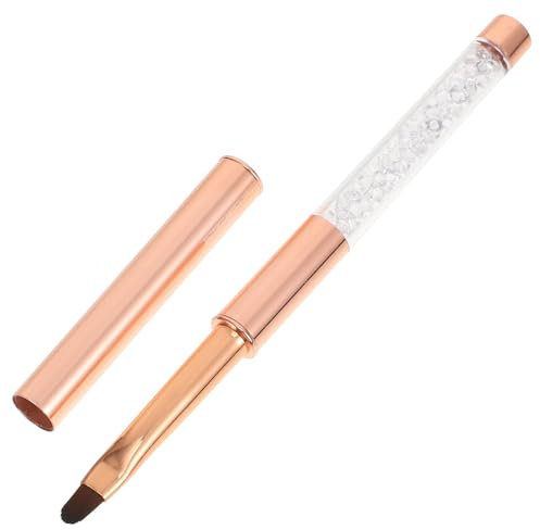 HAMPPLIES Multifunktionaler UV Gel Nagelkunststift mit Langem Griff Langlebiger Maniküre Pinsel für Professionelle und Private Nailart Leichtes Nagelpflege Werkzeug für Selbstgemacht