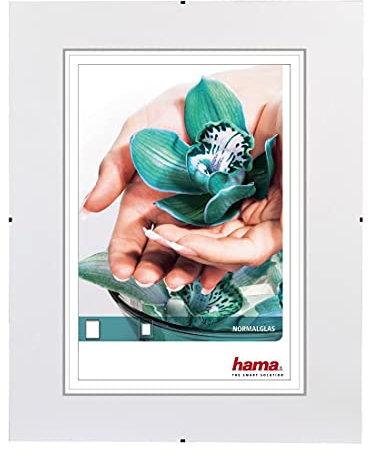 Hama Rahmenloser Bildhalter Clip-Fix, 50 x 60 cm, Normal