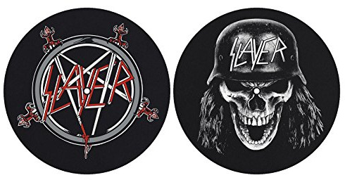 Slayer 'Pentagramm' Plattenspieler Slipmat Set (