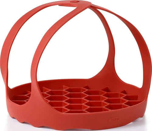 OXO 11249500 Good Grips Pressure Cooker Bakeware Sling, Silicone, Red