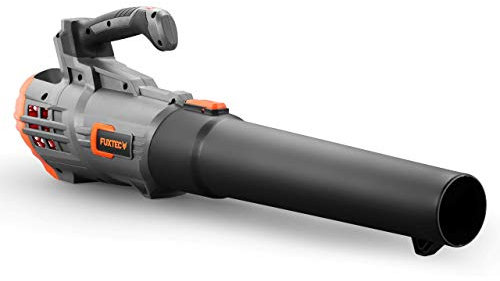 FUXTEC Akku Laubbläser FX-E1LB20 20V- Laubgebläse zum Entfernen von Laub für Garten, Gehweg und Einfahrt – Leise – bis 38m/s