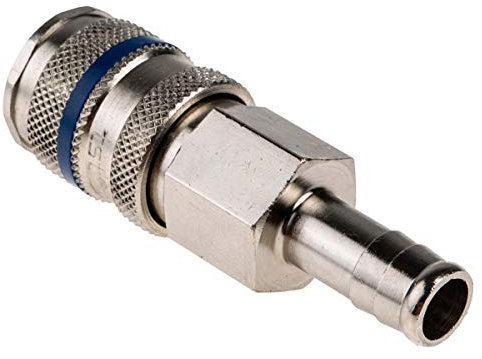 RS PRO Pneumatische Schnellsteckkupplung Stahl, Schlauchkupplung, 10mm CEJN 320, JWL 520, JWL 530, Legris, Parker PEF,