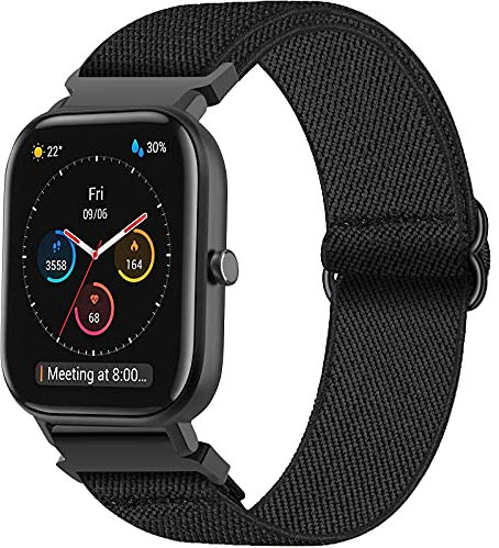20mm Nylon Sportarmband Uhr Ersatzarmband für Amazfit GTS 2 Mini, GTS 2, GTS 2e, GTS 3, Amazfit Bip, Amazfit Bip U, Amazfit Bip U Pro, Amazfit GTR 42mm