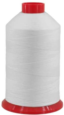 Jeansgarn/Ledergarn/Sattlergarn J30 Nähgarn Stärke 30, ca. 2600 Meter 0001 - Weiß