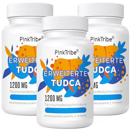 Supplément de TUDCA 1200 mg par dose – 180 gélules, Acide tauroursodésoxycholique, Formule avancée