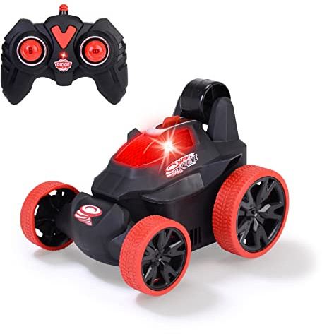 Dickie Toys – RC Mini Cyclone 12,5 cm – kleines Stuntauto mit Fernsteuerung für Flips, inklusive 360 Grad Rotation, für Kinder ab 6 Jahren