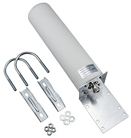 URCIANOW Antenne Plafond Omnidirectionnelle 10-12dbi 23cm WiFi Extérieure 4G LTE pour Téléphone Mobile et Routeur Modem Gateway Home Phone