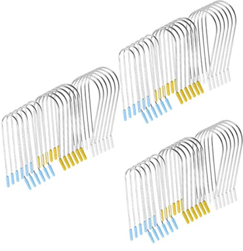 Ipetboom 3er-set U-förmige Clips Lockenwickler-clips Für Heißwickler Halten Das Haar Beim Haarstyling An Ort Und Stelle 24 Stück * 3