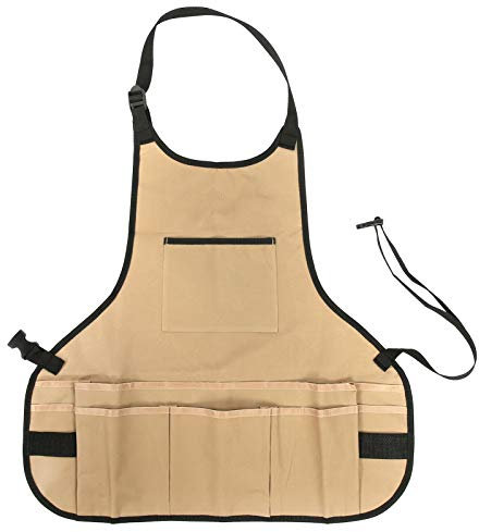 Kuuleyn Tool Apron,Garden Tool Belt,Multifunctional Apron Type Technician Tool Holder Storage Bag Work Belts Pouch Toolkit